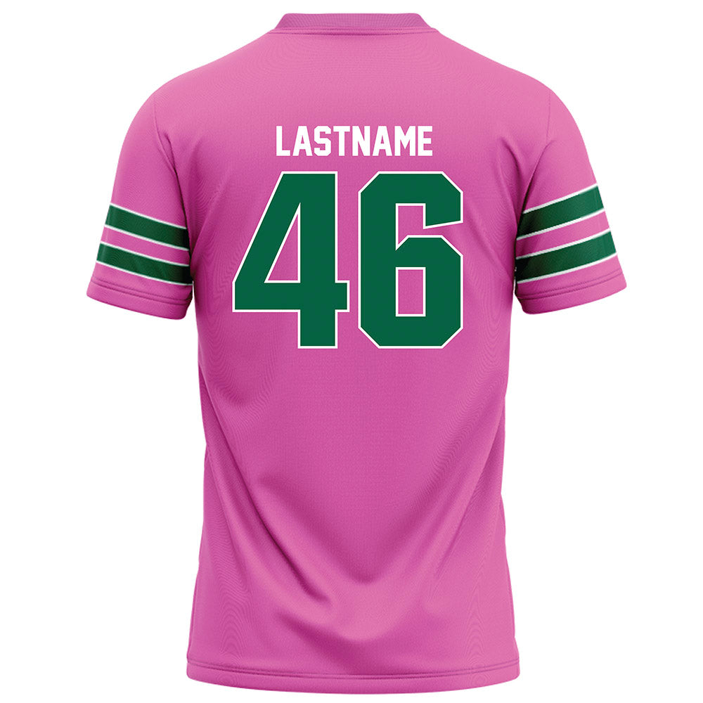  - NCAA Football : Wyatt Martin - Pink Football Jersey-1