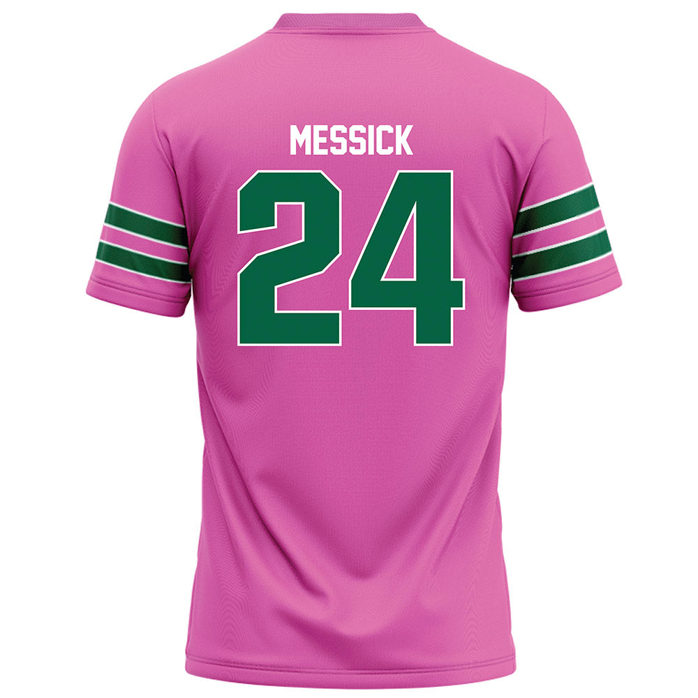 UAB - NCAA Football : Gage Messick - Pink Football Jersey-1