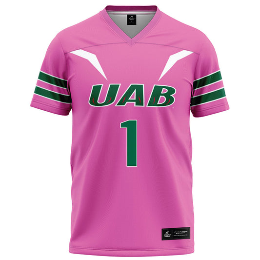 UAB - NCAA Football : Sirad Bryant - Pink Football Jersey-0