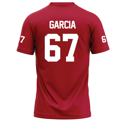 Nicholls State - NCAA Football : Marcus Garcia - Red Football Jersey