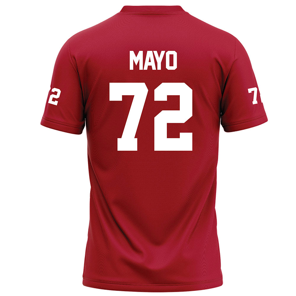 Nicholls State - NCAA Football : MarcQues Mayo - Red Football Jersey-1