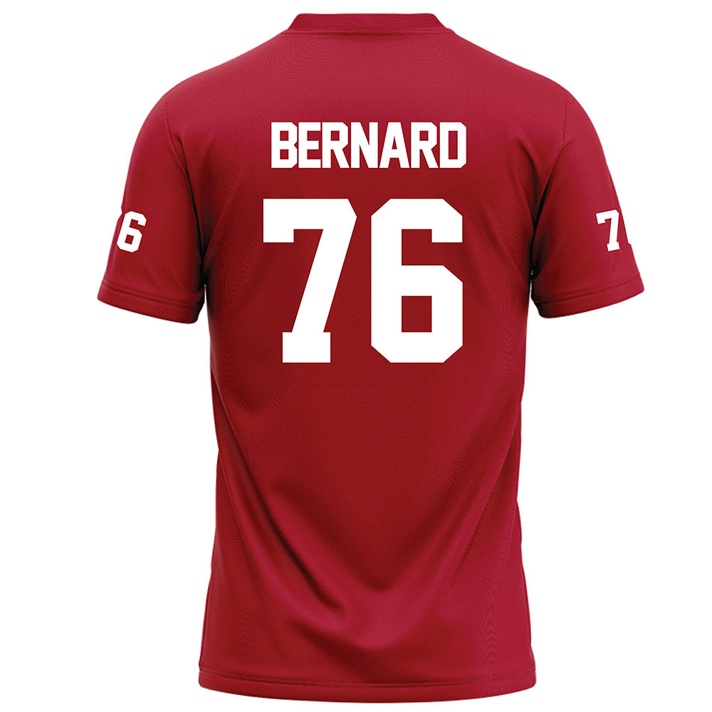 Nicholls State - NCAA Football : Ryan Bernard - Red Football Jersey