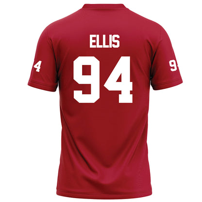 Nicholls State - NCAA Football : Griffin Ellis - Red Football Jersey-1
