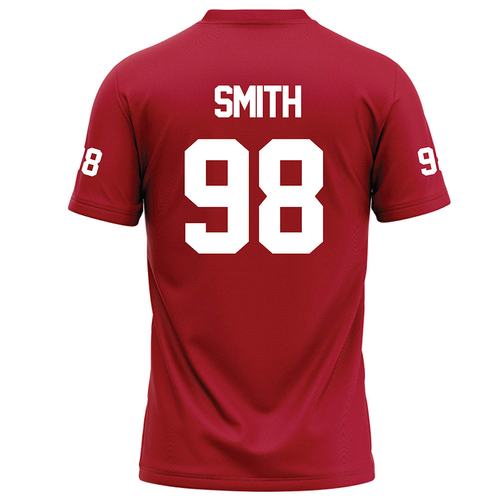 Nicholls State - NCAA Football : Dale Smith - Red Football Jersey-1