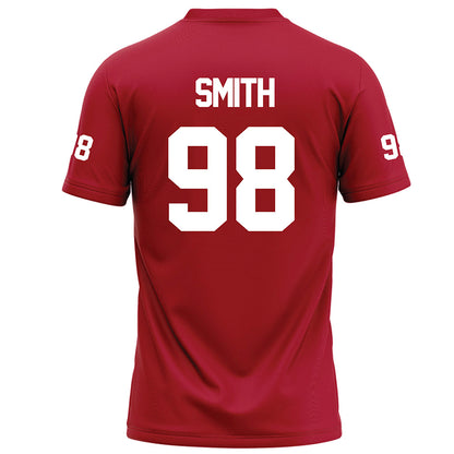 Nicholls State - NCAA Football : Dale Smith - Red Football Jersey-1