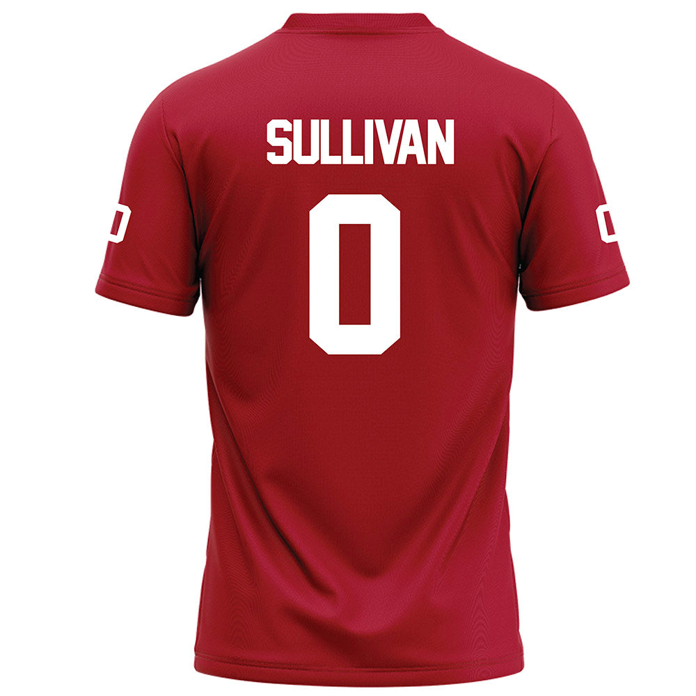 Nicholls State - NCAA Football : Laurence Sullivan - Red Football Jersey-1