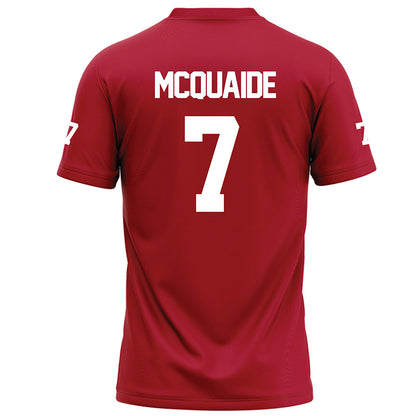 Nicholls State - NCAA Football : Pat McQuaide - Red Football Jersey