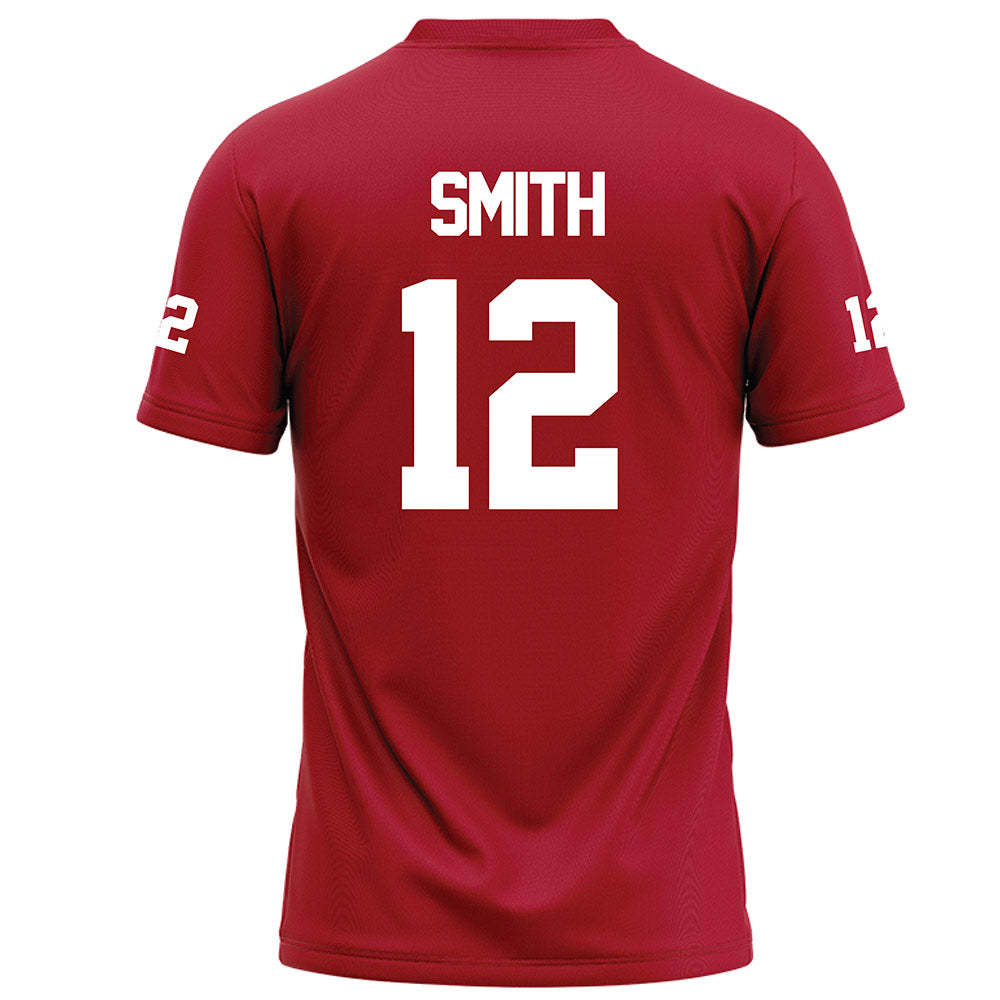 Nicholls State - NCAA Football : Jordan Smith - Red Football Jersey-1