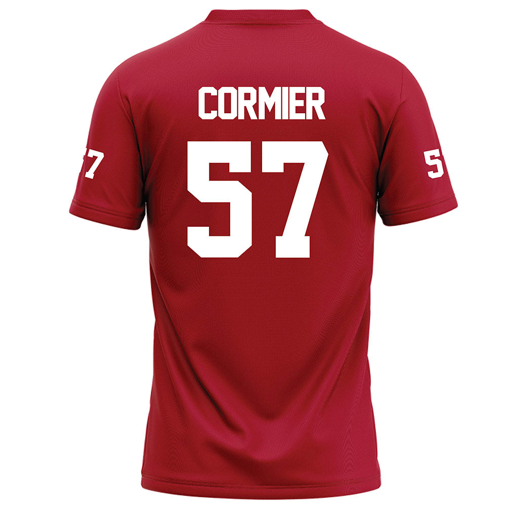 Nicholls State - NCAA Football : Hayden Cormier - Red Football Jersey-1