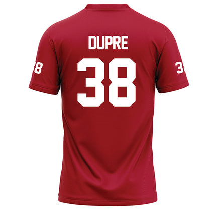 Nicholls State - NCAA Football : Kylan Dupre - Red Football Jersey