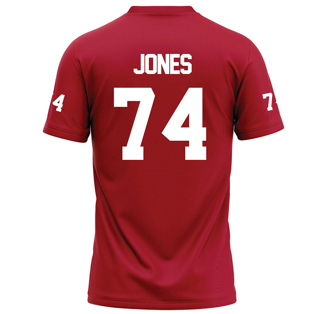 Nicholls State - NCAA Football : Preston Jones - Red Football Jersey-1