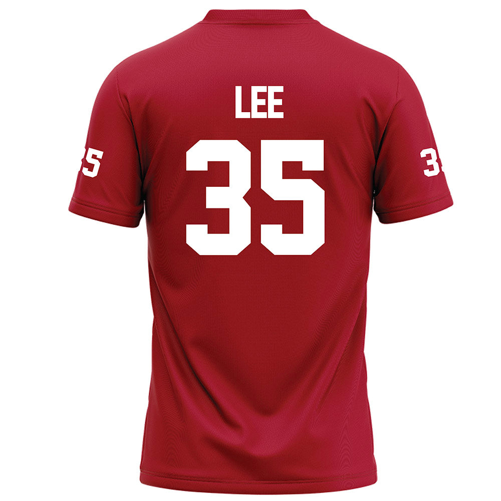 Nicholls State - NCAA Football : Ethan Lee - Red Football Jersey