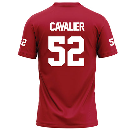 Nicholls State - NCAA Football : Andrew Cavalier - Red Football Jersey