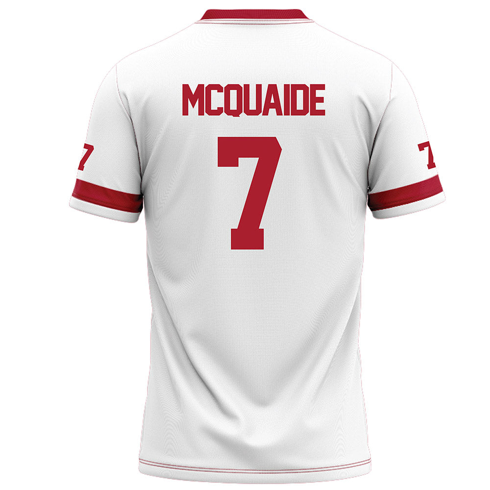 Nicholls State - NCAA Football : Pat McQuaide - White Football Jersey