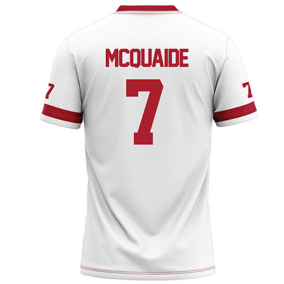 Nicholls State - NCAA Football : Pat McQuaide - White Football Jersey