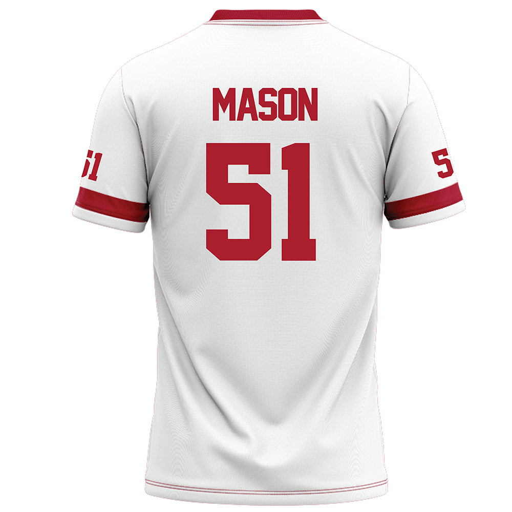 Nicholls State - NCAA Football : Joseph Mason - White Football Jersey