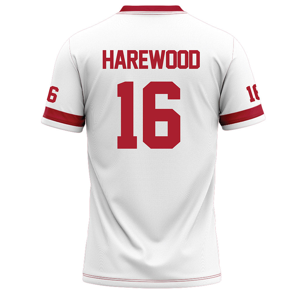 Nicholls State - NCAA Football : Pharrell Harewood - White Football Jersey-1