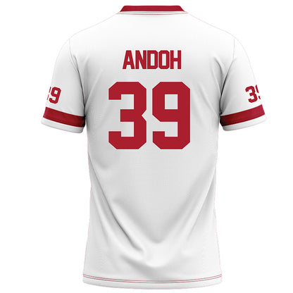 Nicholls State - NCAA Football : Kayden Andoh - White Football Jersey-1