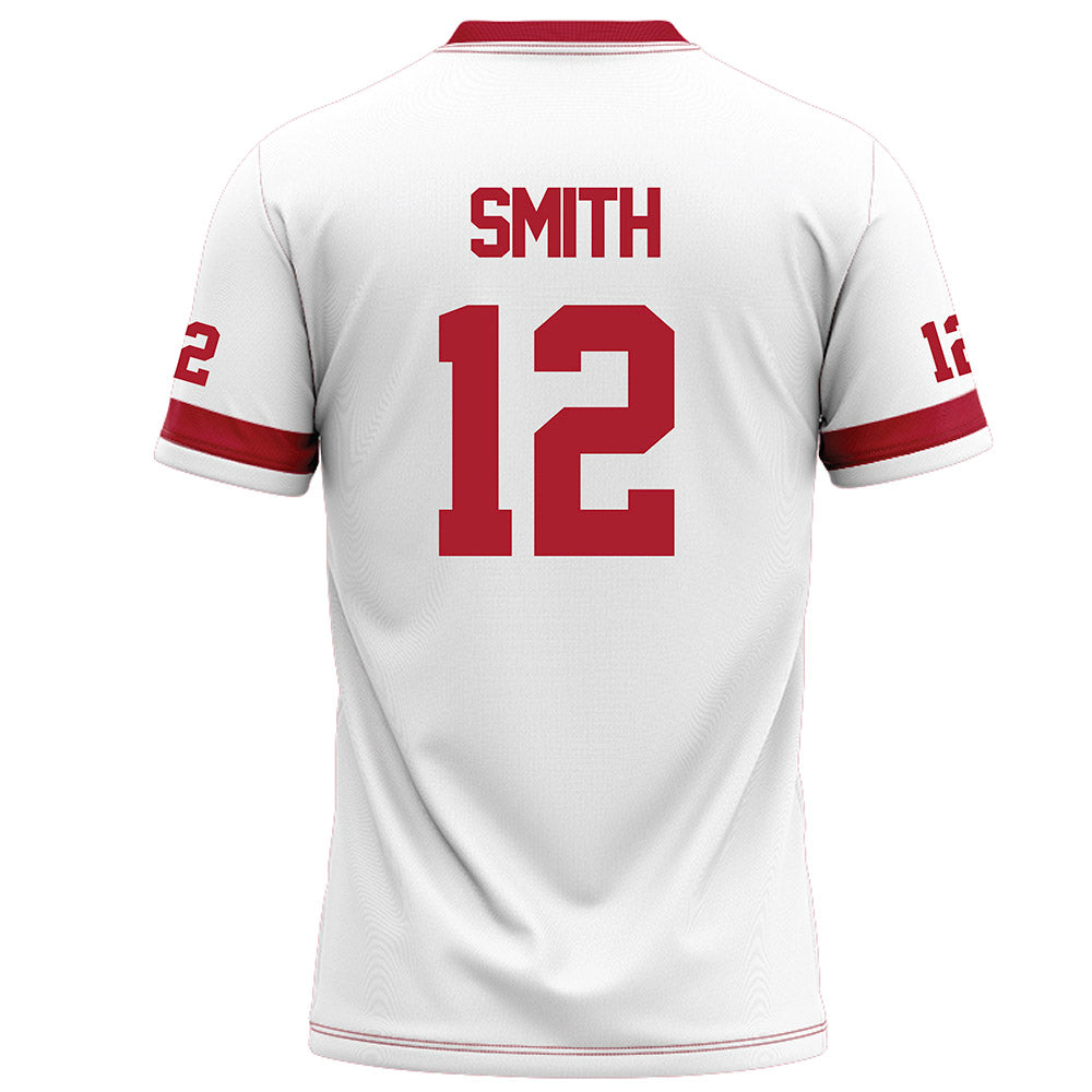 Nicholls State - NCAA Football : Jordan Smith - White Football Jersey-1