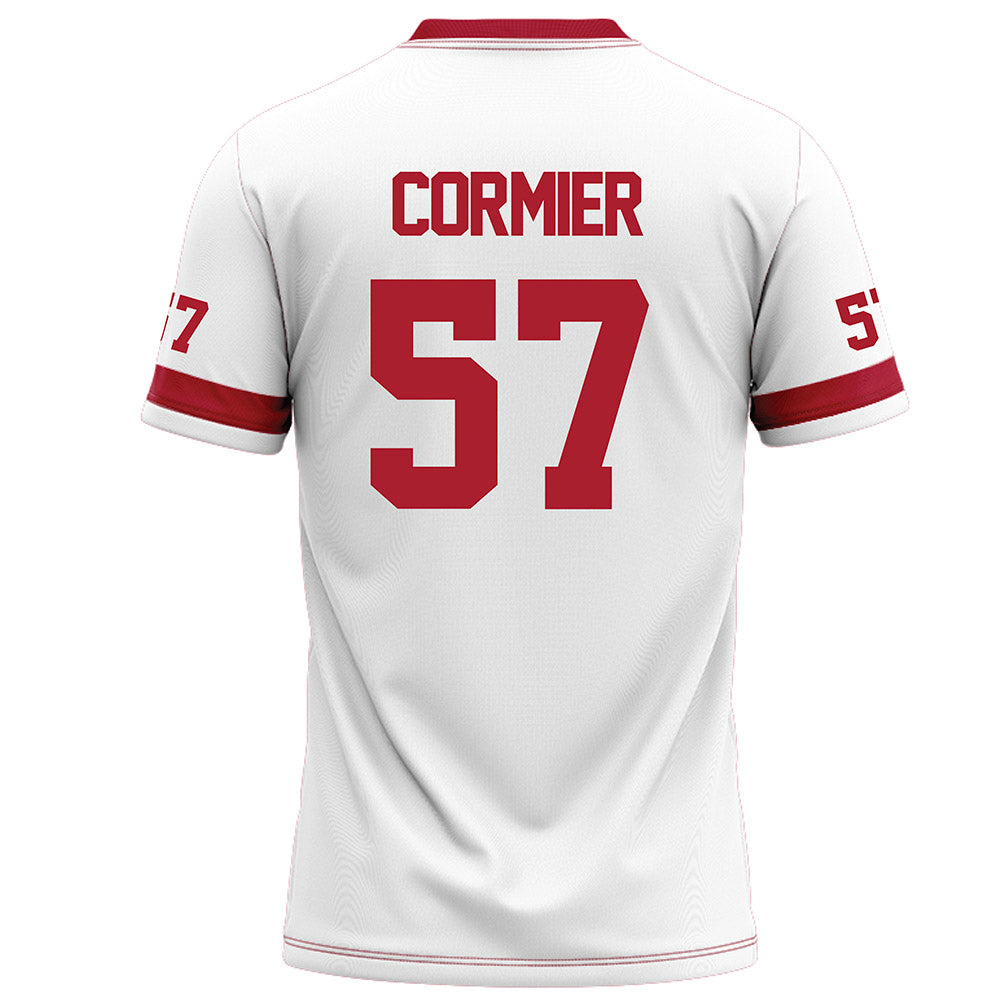 Nicholls State - NCAA Football : Hayden Cormier - White Football Jersey-1