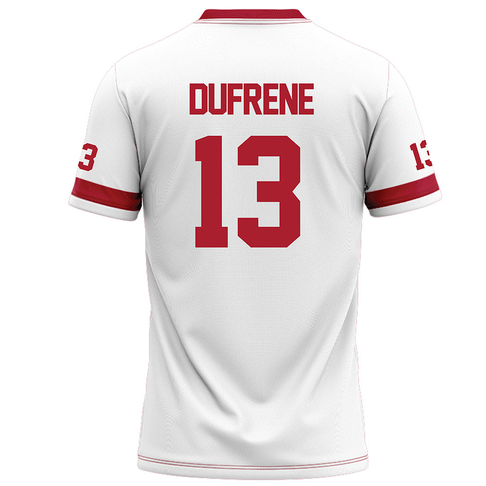 Nicholls State - NCAA Football : Jackson Dufrene - White Football Jersey-1