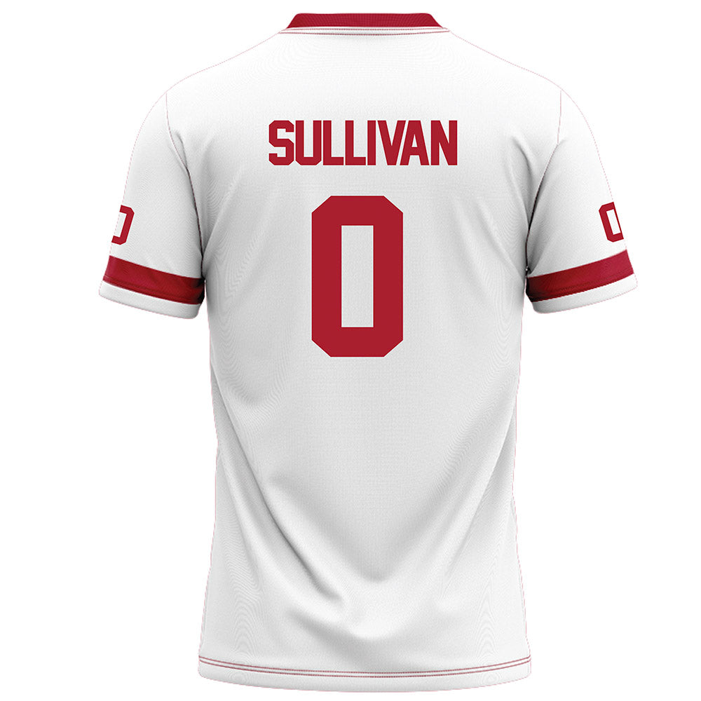 Nicholls State - NCAA Football : Laurence Sullivan - White Football Jersey-1