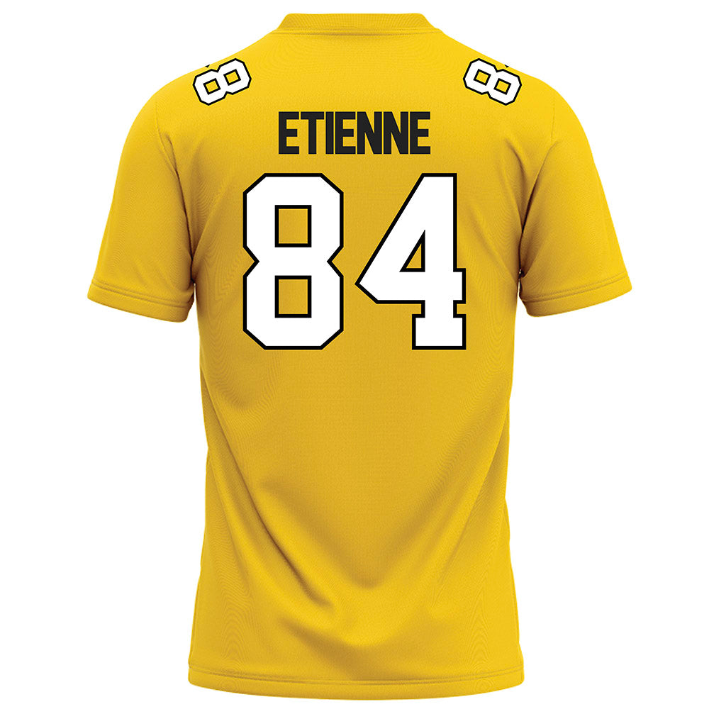 Centre College - NCAA Football : Jaiden Etienne - Gold Football Jersey-1