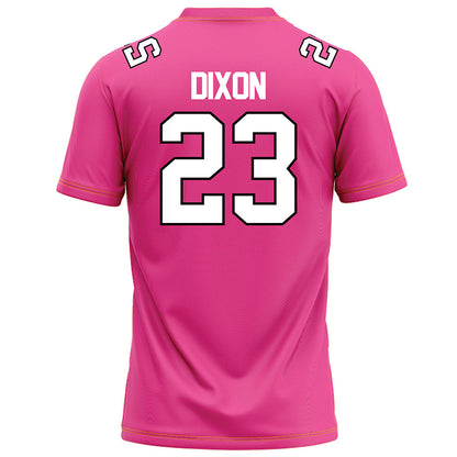 Centre College - NCAA Football : Nikalos Dixon - Pink Football Jersey-2