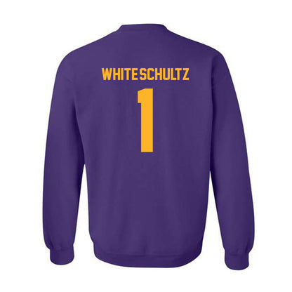 North Alabama - NCAA Football : Edwin White-Schultz - Crewneck Sweatshirt