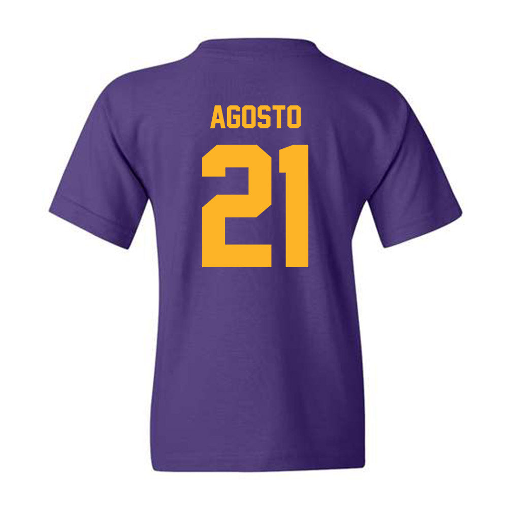 North Alabama - NCAA Baseball : Justus Agosto - Youth T-Shirt