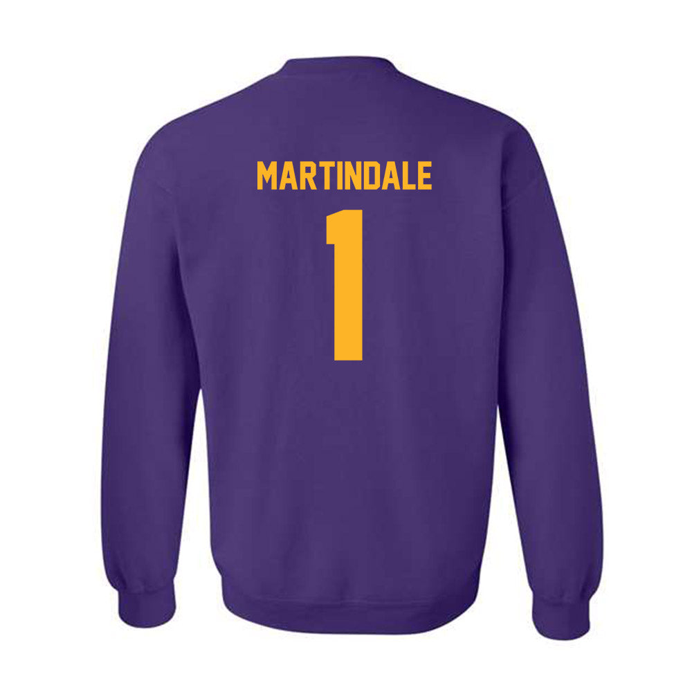North Alabama - NCAA Women's Volleyball : Ava Martindale - Classic Fashion Shersey Crewneck Sweatshirt-1