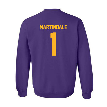 North Alabama - NCAA Women's Volleyball : Ava Martindale - Classic Fashion Shersey Crewneck Sweatshirt-1