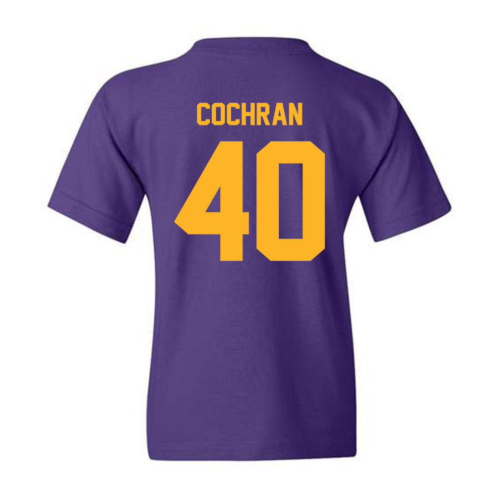 North Alabama - NCAA Baseball : Charlie Cochran - Youth T-Shirt