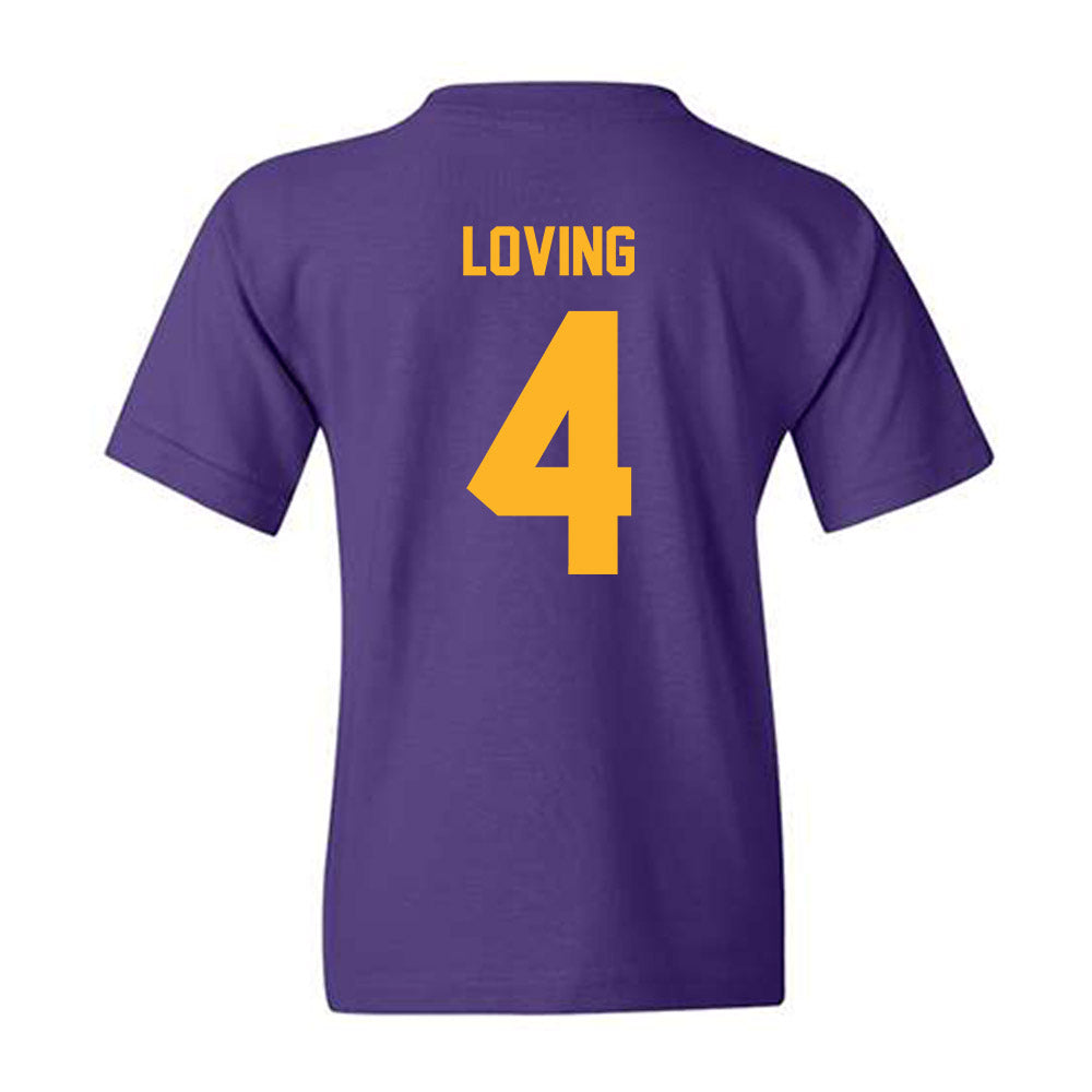 North Alabama - NCAA Baseball : Bryant Loving - Classic Fashion Shersey Youth T-Shirt-1