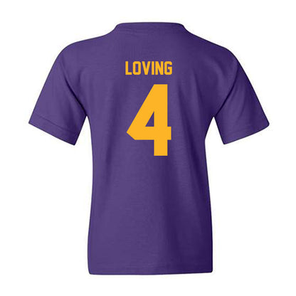 North Alabama - NCAA Baseball : Bryant Loving - Classic Fashion Shersey Youth T-Shirt-1