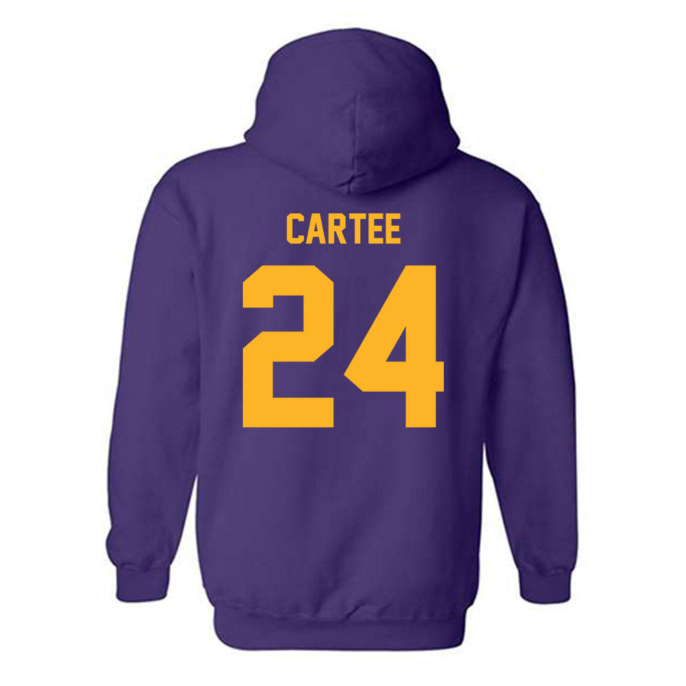 North Alabama - NCAA Softball : Lillyanna Cartee - Classic Fashion Shersey Hooded Sweatshirt