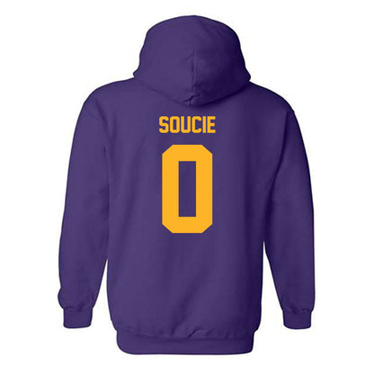 North Alabama - NCAA Men's Basketball : Will Soucie - Hooded Sweatshirt