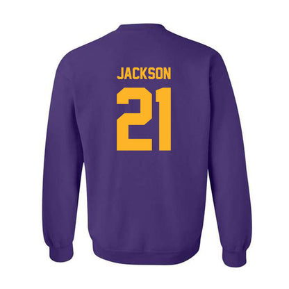 North Alabama - NCAA Women's Basketball : Gabriella Jackson - Classic Fashion Shersey Crewneck Sweatshirt-1
