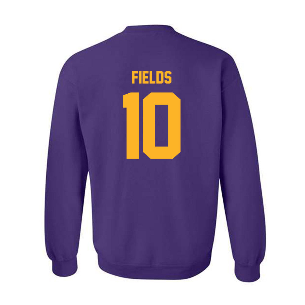 North Alabama - NCAA Football : KJ fields - Classic Fashion Shersey Crewneck Sweatshirt-1