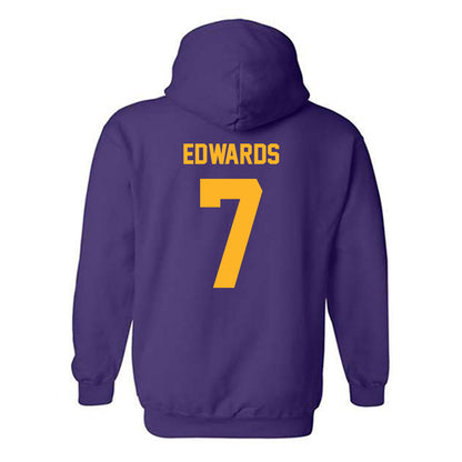 North Alabama - NCAA Football : Jalin Edwards - Classic Fashion Shersey Hooded Sweatshirt-1