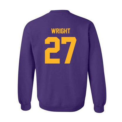 North Alabama - NCAA Softball : Claire Wright - Classic Fashion Shersey Crewneck Sweatshirt-1