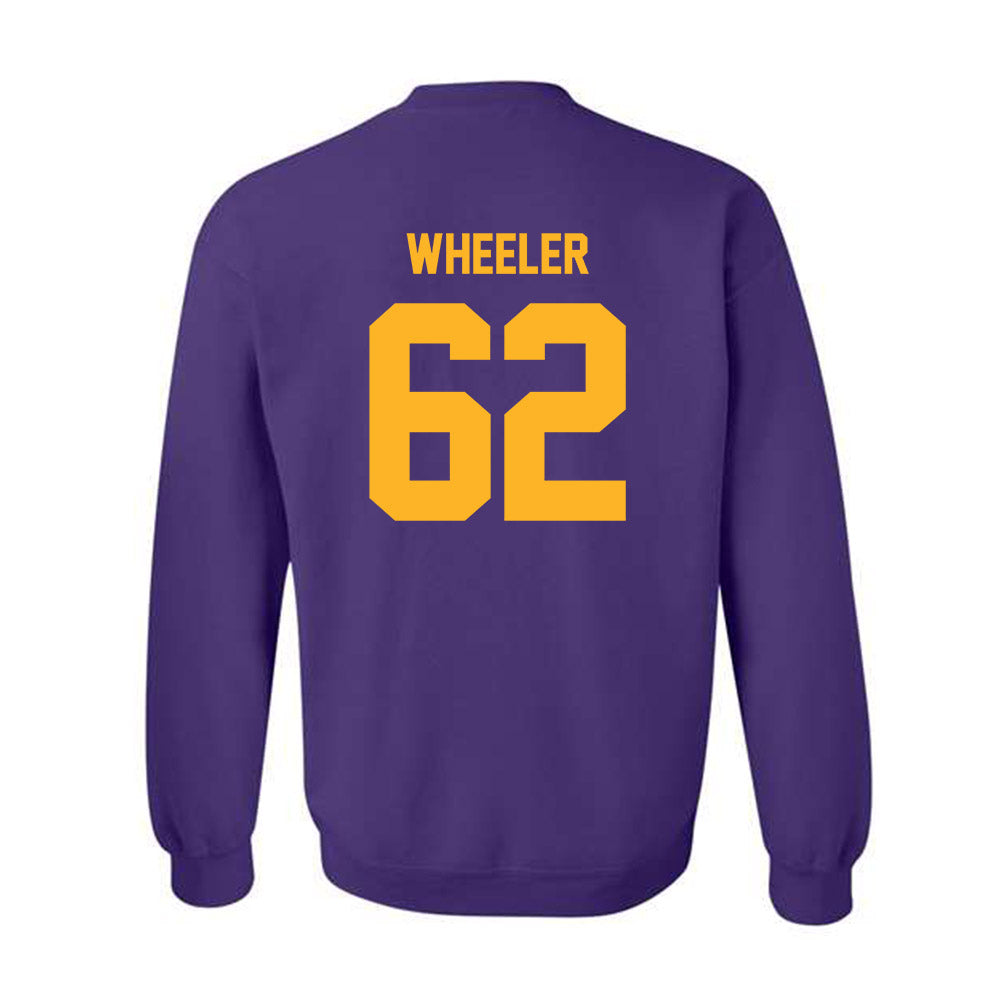 North Alabama - NCAA Football : Carson Wheeler - Classic Fashion Shersey Crewneck Sweatshirt-1