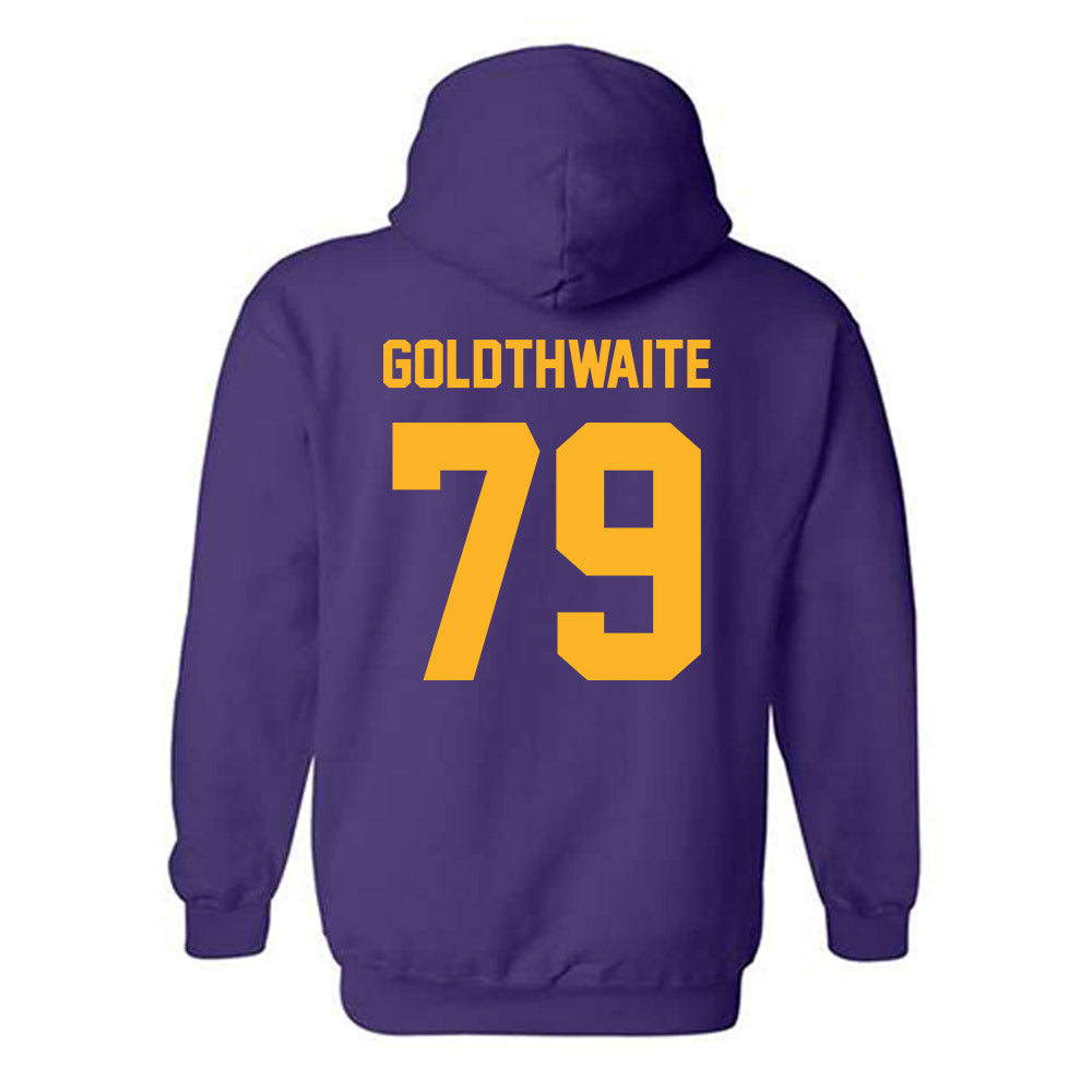 North Alabama - NCAA Football : Raykwon Goldthwaite - Classic Fashion Shersey Hooded Sweatshirt-1