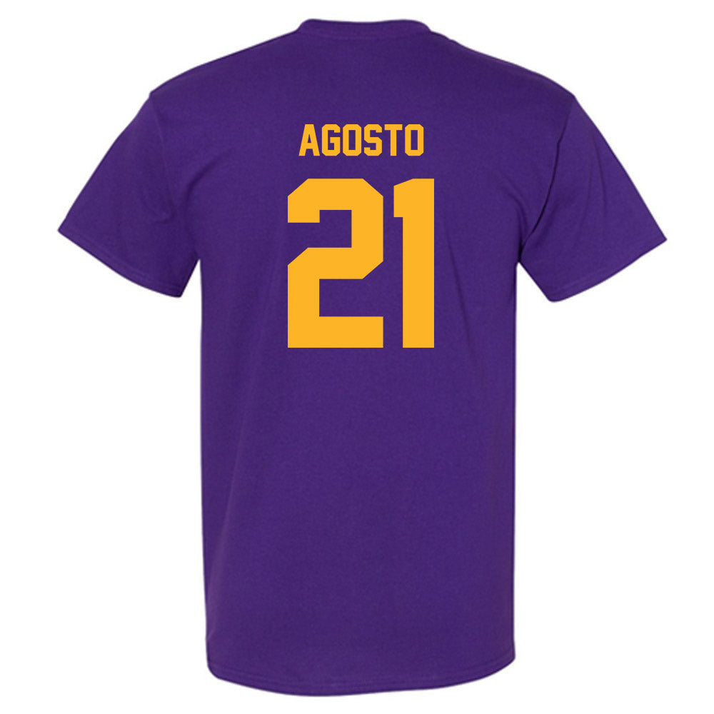 North Alabama - NCAA Baseball : Justus Agosto - T-Shirt