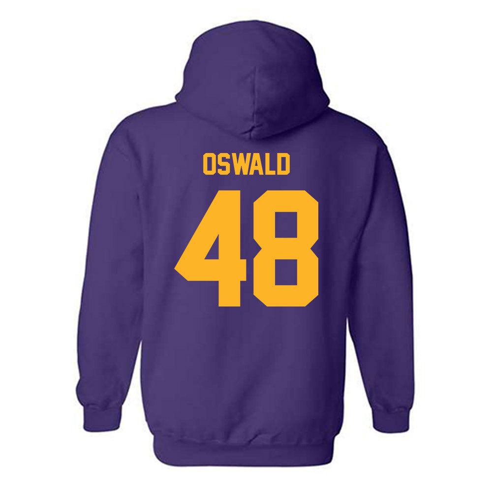 North Alabama - NCAA Baseball : Gavin Oswald - Classic Fashion Shersey Hooded Sweatshirt-1