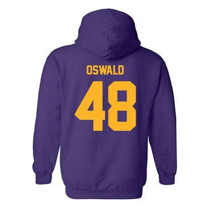 North Alabama - NCAA Baseball : Gavin Oswald - Classic Fashion Shersey Hooded Sweatshirt-1