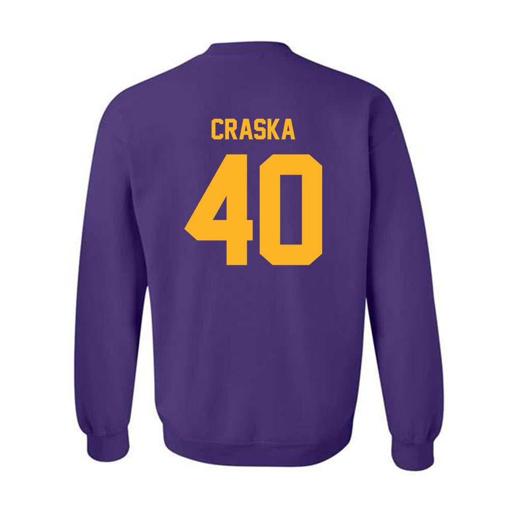 North Alabama - NCAA Baseball : Petey Craska - Classic Fashion Shersey Crewneck Sweatshirt-1