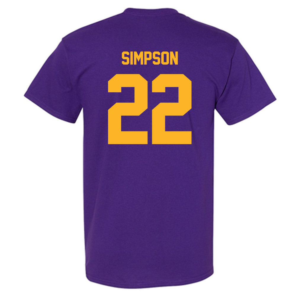 North Alabama - NCAA Football :Jaylen Simpson - Classic Fashion Shersey T-Shirt-1
