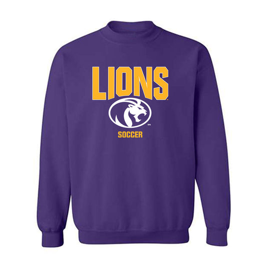 North Alabama - NCAA Women's Soccer : Maddie Allen - Classic Fashion Shersey Crewneck Sweatshirt-0