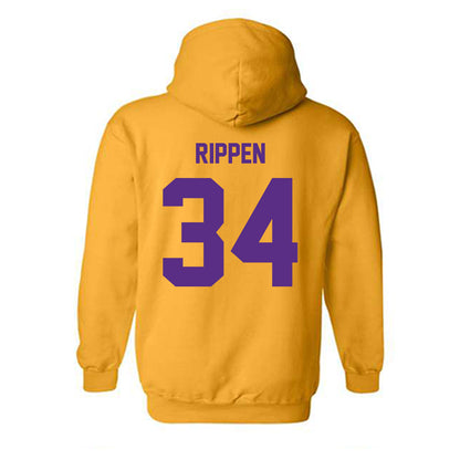 North Alabama - NCAA Baseball : Nash Rippen - Classic Fashion Shersey Hooded Sweatshirt-1